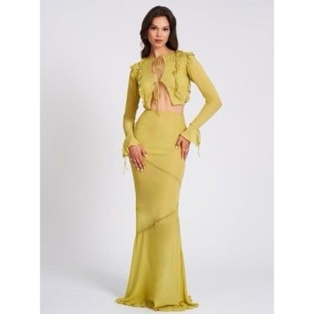 2pc Rayon Skirt Set
